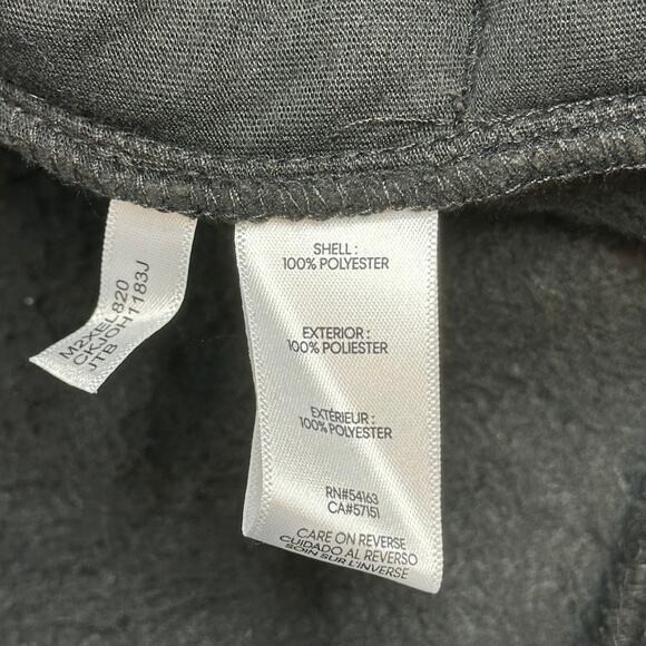 NWT Calvin Klein Black Sherpa Fleece Teddy Jacket Full Zip Womens Size Medium M - Picture 10 of 12